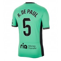 Atletico Madrid Rodrigo De Paul #5 Replika Tredje Tröja 2023-24 Kortärmad